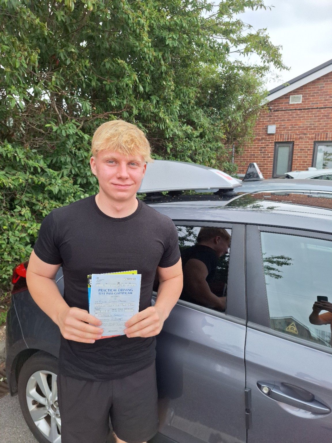 RAD Drive pupil after passing their driving test