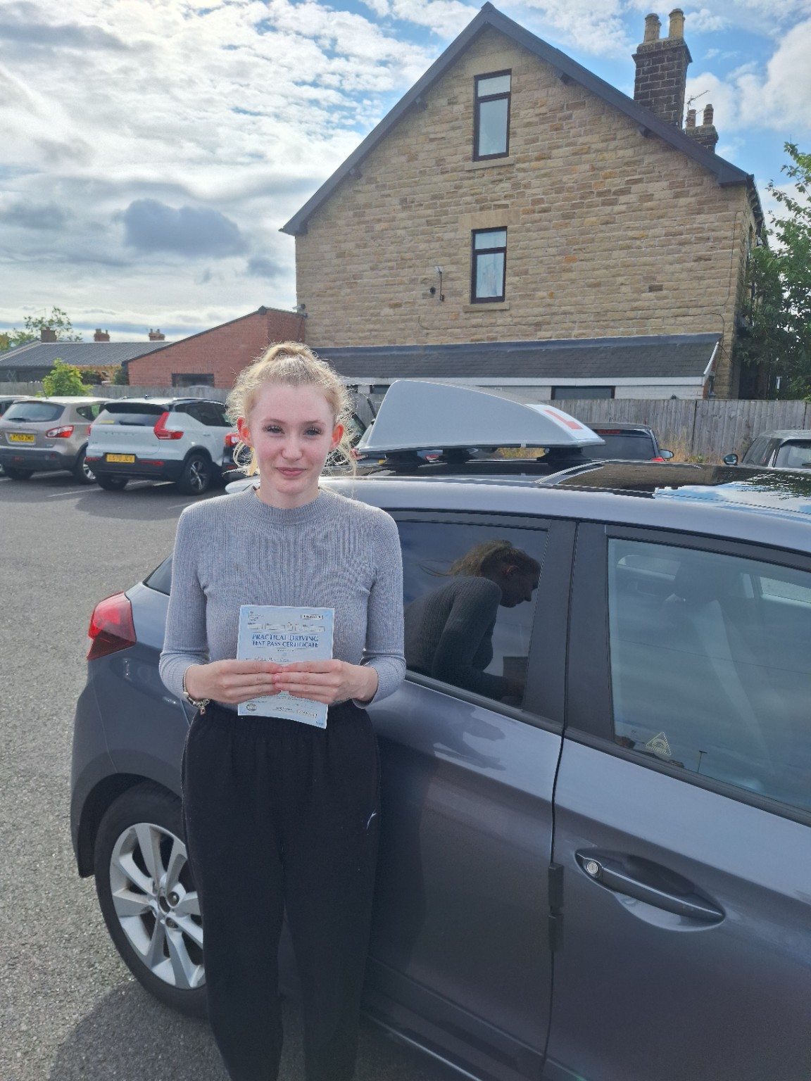 RAD Drive pupil after passing their driving test