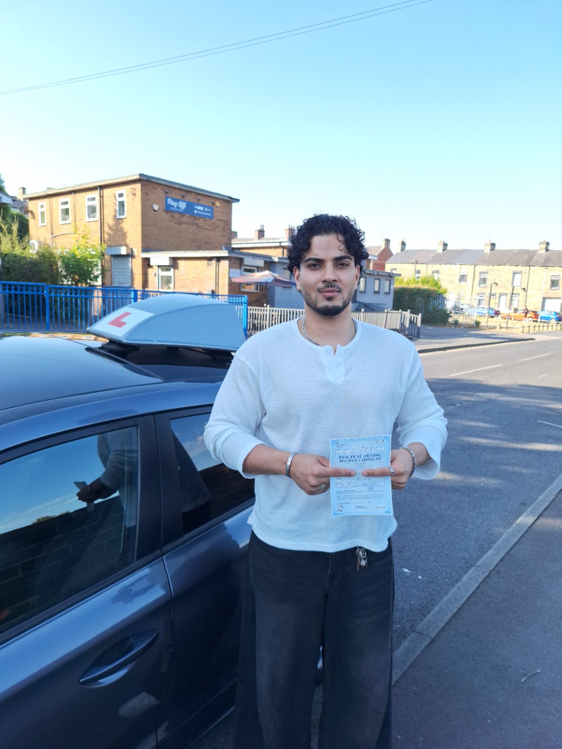 RAD Drive pupil after passing their driving test
